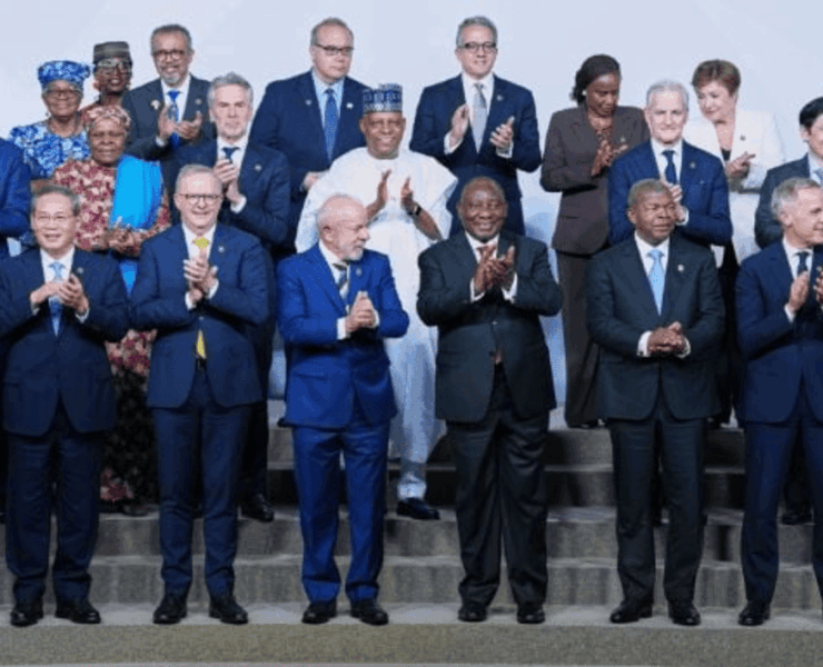 Líderes del G20 aprueban declaración inicial pese al boicot de Estados Unidos