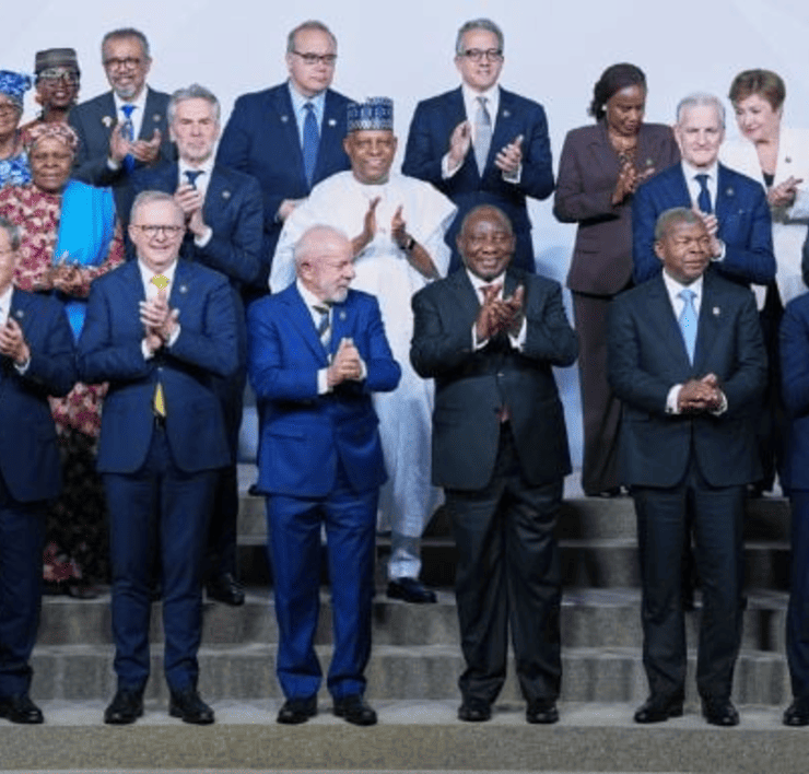 Líderes del G20 aprueban declaración inicial pese al boicot de Estados Unidos