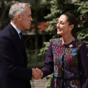 Mark Carney elogia el liderazgo de Claudia Sheinbaum
