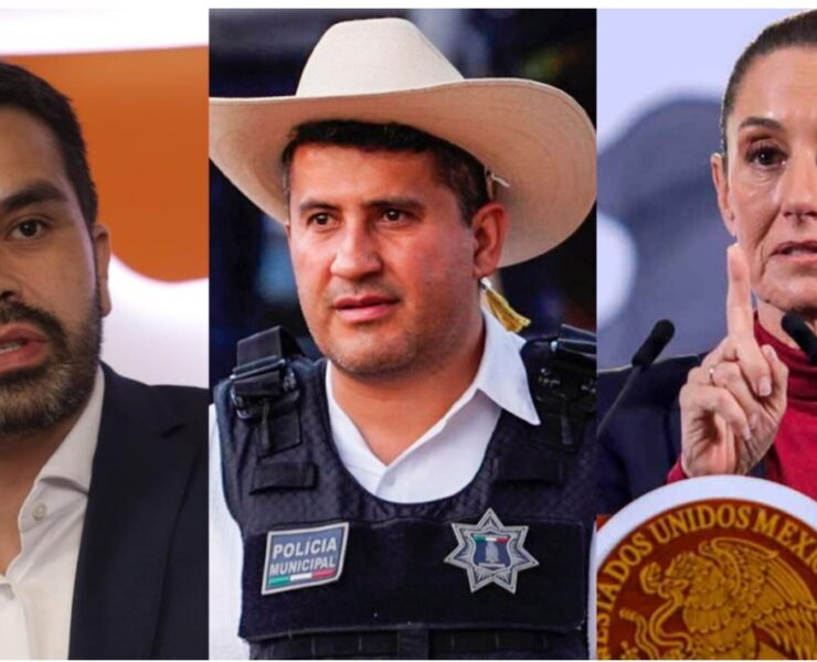 Máynez acusa omisión federal tras asesinato del alcalde de Uruapan