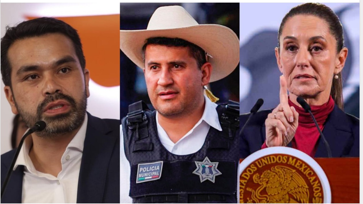 Máynez acusa omisión federal tras asesinato del alcalde de Uruapan