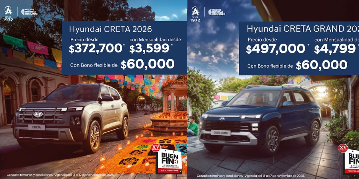 Mejores descuentos Hyundai Cancún durante el Buen Fin 2025