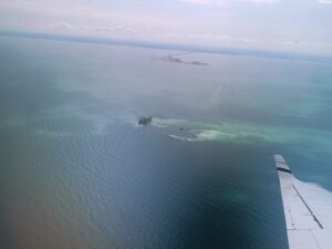 A través de la SSP se mantienen activos recorridos aéreos y marítimos, en coordinación con autoridades portuarias y la familia del pescador.