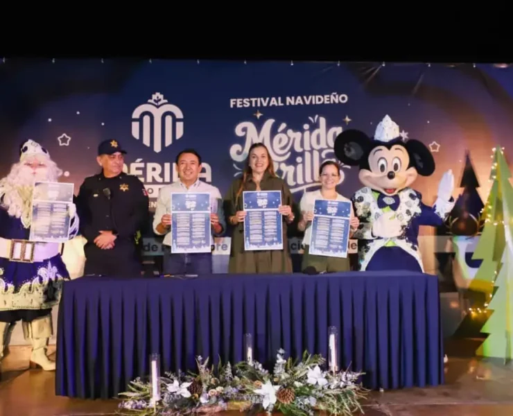 Principales Atracciones del Festival Navideño “Mérida Brilla”