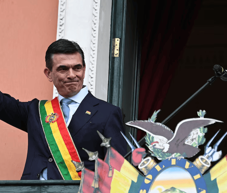 Rodrigo Paz Pereira asume la presidencia de Bolivia