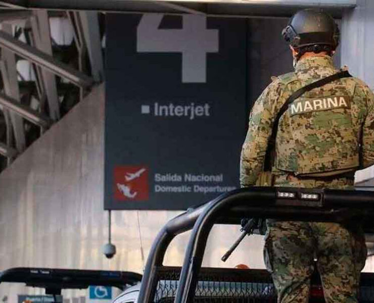 Marina desactiva esquema interno de trasiego en el AICM; golpe financiero supera los 92 millones de pesos