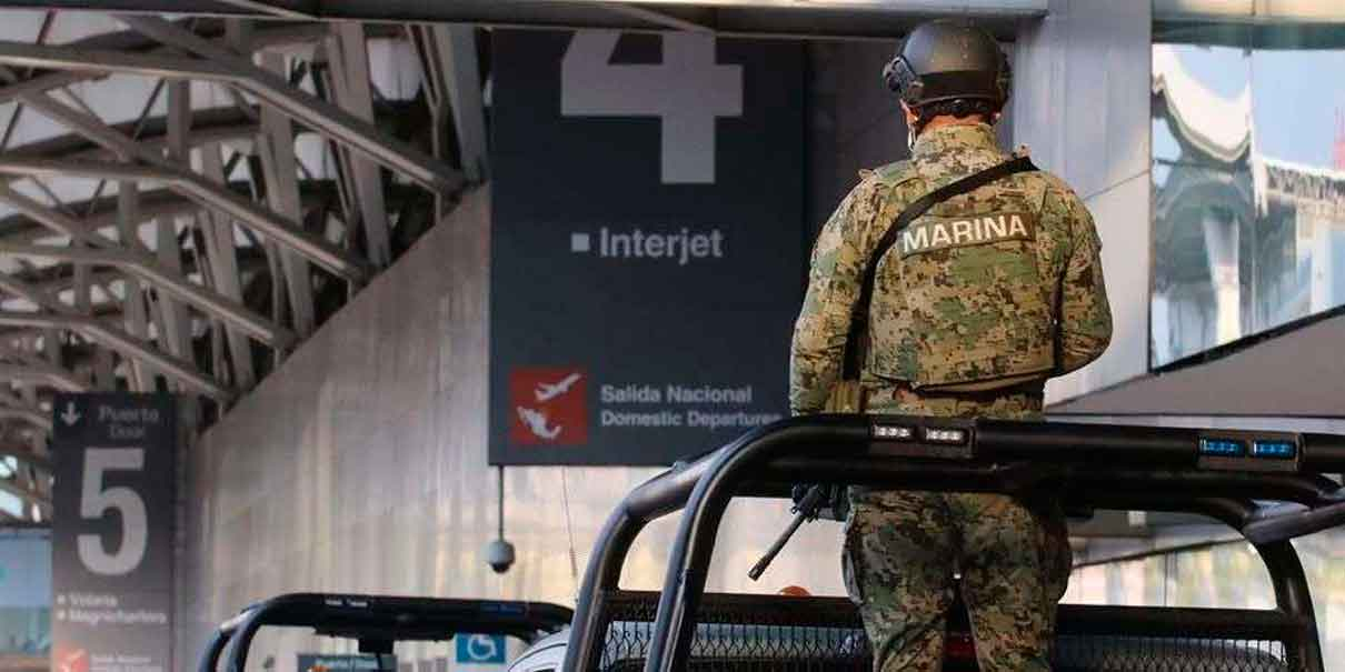 Marina desactiva esquema interno de trasiego en el AICM; golpe financiero supera los 92 millones de pesos