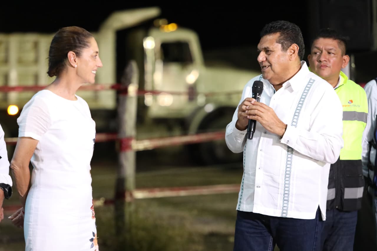 Supervisan Claudia Sheinbaum y Javier May