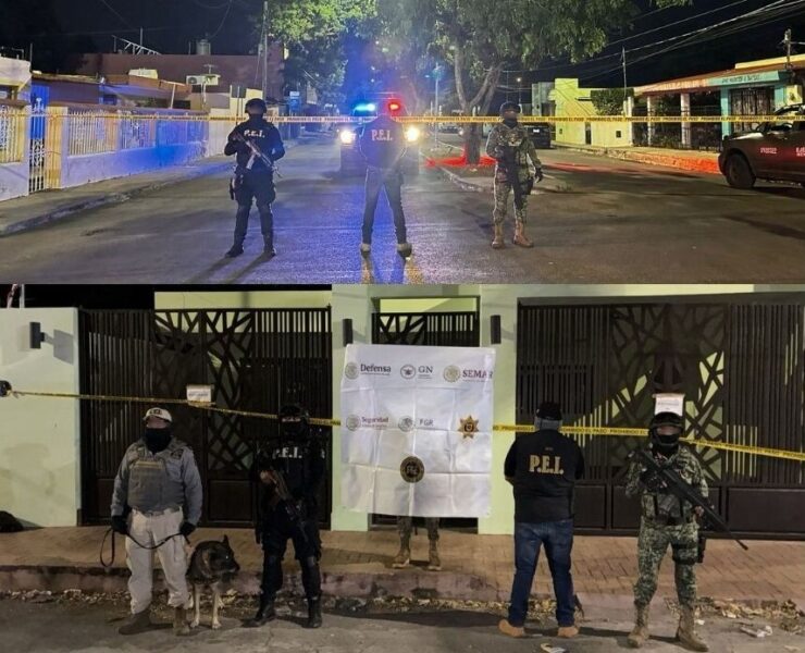 Tres Detenidos Tras Fuertes Cateos en la Colonia Dolores Otero