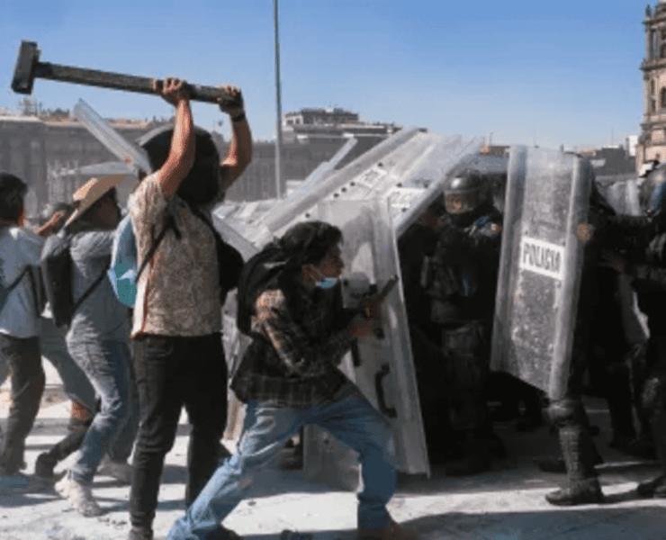Tres detenidos de la marcha Generación Z