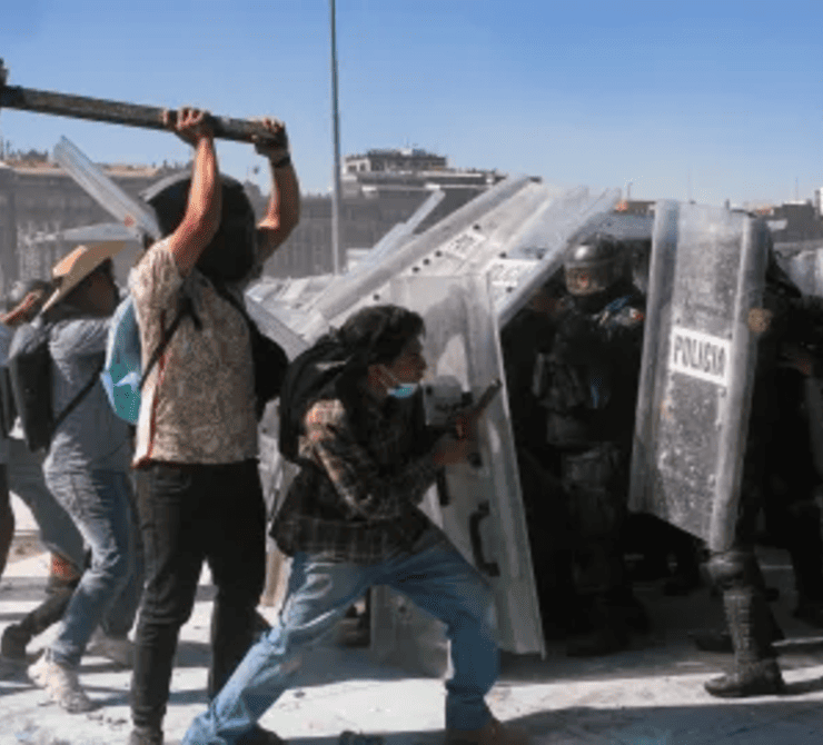 Tres detenidos de la marcha Generación Z