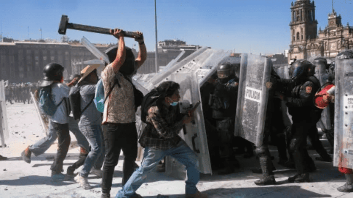 Tres detenidos de la marcha Generación Z