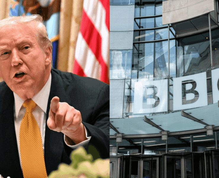 Trump amenaza con demandar a la BBC