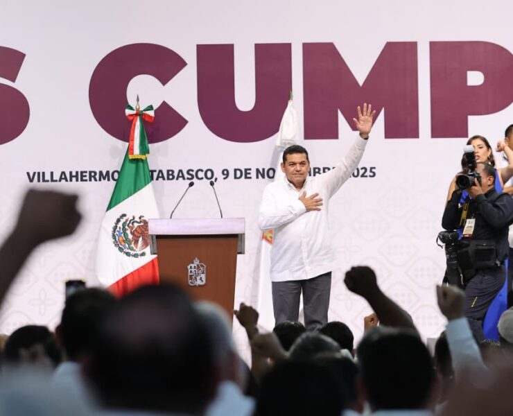 Javier May Rodríguez cumple a Tabasco.