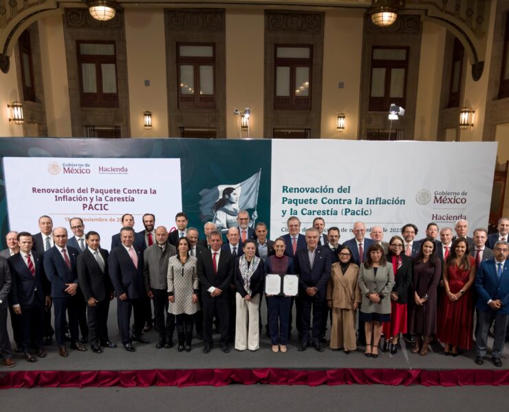 Gobierno y empresas refuerzan frente común contra la carestía: Sheinbaum apuesta por estabilidad económica y crecimiento sostenido