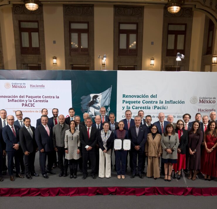 Gobierno y empresas refuerzan frente común contra la carestía: Sheinbaum apuesta por estabilidad económica y crecimiento sostenido