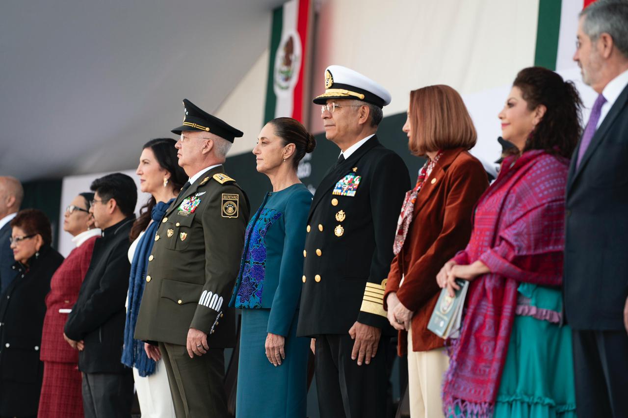 Sheinbaum reivindica la Revolución Mexicana en medio de tensiones con oposición y movilizaciones juveniles