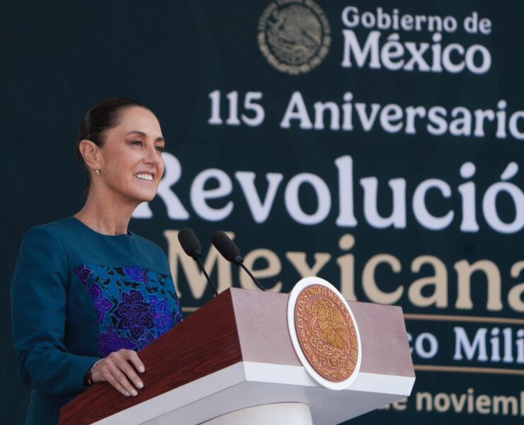 Sheinbaum reivindica la Revolución Mexicana en medio de tensiones con oposición y movilizaciones juveniles