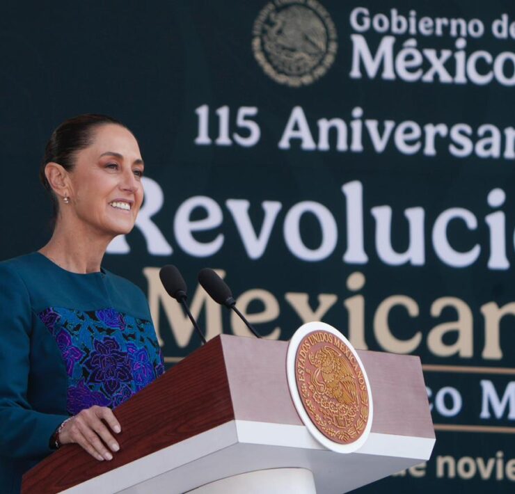 Sheinbaum reivindica la Revolución Mexicana en medio de tensiones con oposición y movilizaciones juveniles