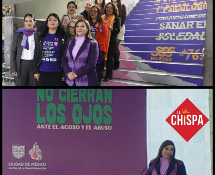 Clara Brugada lanza campaña contra violencia de género con énfasis en prevención comunitaria y reformas legales