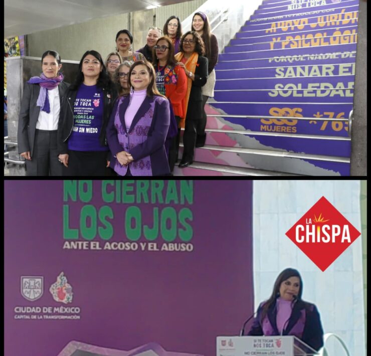 Clara Brugada lanza campaña contra violencia de género con énfasis en prevención comunitaria y reformas legales