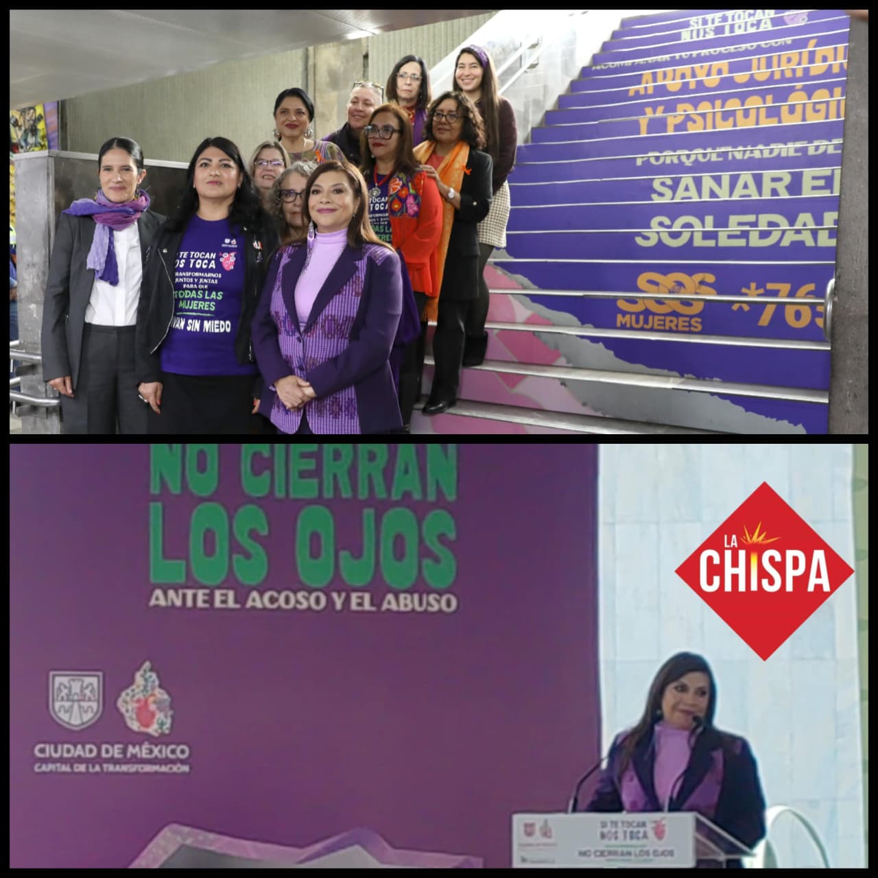 Clara Brugada lanza campaña contra violencia de género con énfasis en prevención comunitaria y reformas legales