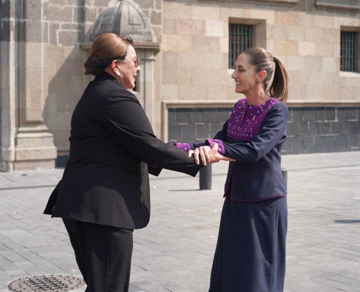 Sheinbaum y Xiomara Castro