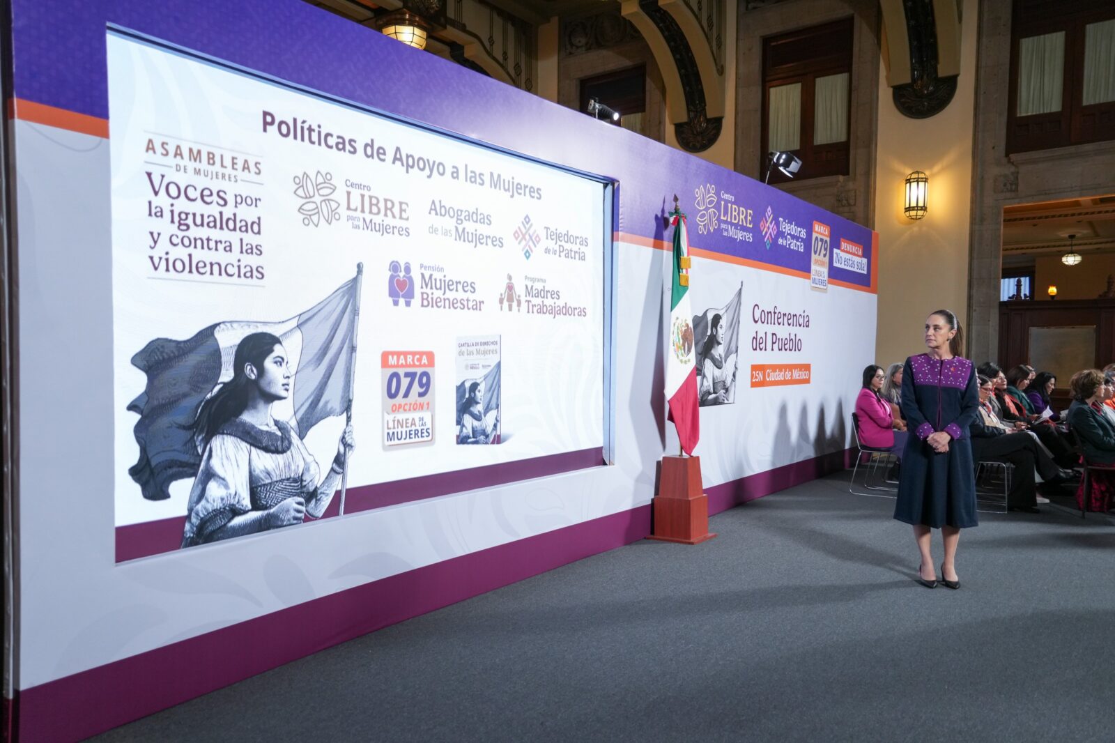 Sheinbaum impulsa un viraje estructural: de la reacción a la prevención en la lucha contra las violencias contra las mujeres