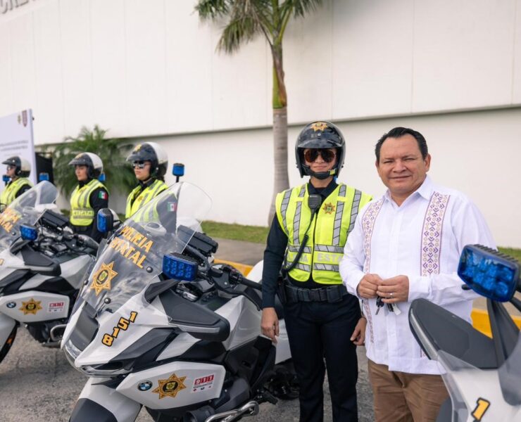 Refuerzo Total: Yucatán refuerza su modelo de seguridad con nuevas motocicletas patrulla