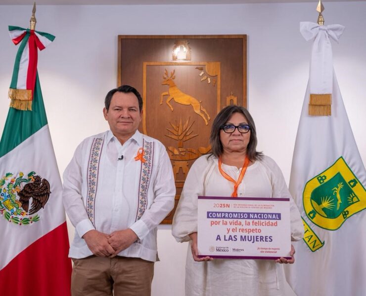 Yucatán se une con Fuerza al Compromiso Nacional por la Vida y el Respeto a las Mujeres