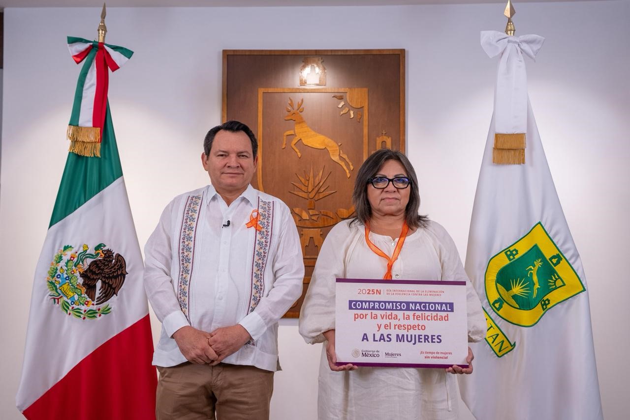 Yucatán se une con Fuerza al Compromiso Nacional por la Vida y el Respeto a las Mujeres