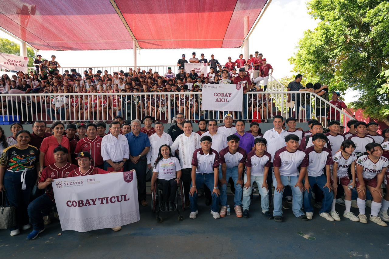 1,200 jóvenes compiten en la fase final de los Juegos Interbachilleratos en Yucatán