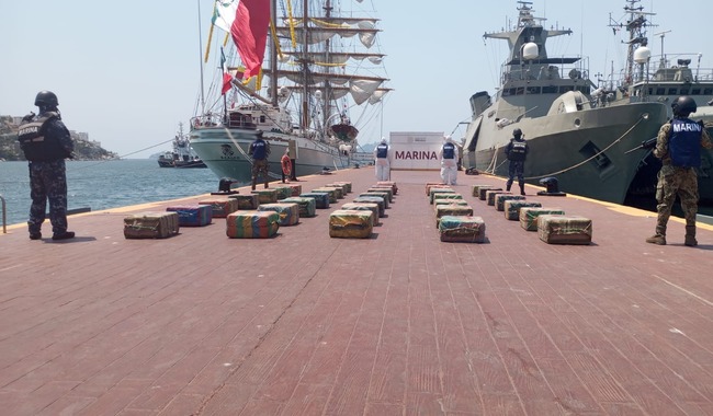 Aseguramiento marítimo refuerza cerco al narcotráfico en costas de Guerrero