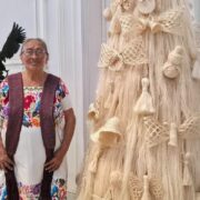 Asombroso Árbol de henequén creado por una artesada yucateca