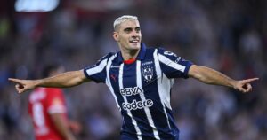 Germán Berterame marcó el gol definitivo con un cabezazo que confirmó el dominio de Rayados en la ida.