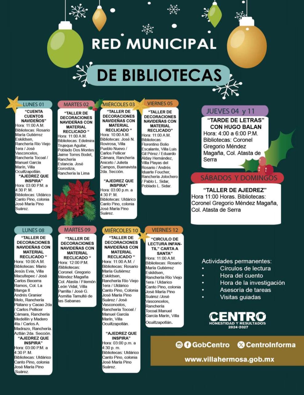 Bibliotecas municipales
