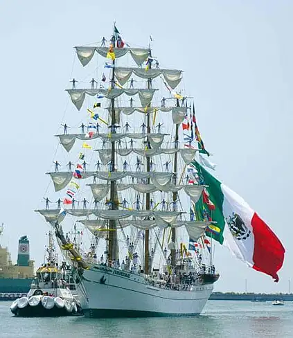 Regreso del Buque Escuela Cuauhtémoc reafirma la formación naval y la diplomacia marítima de México