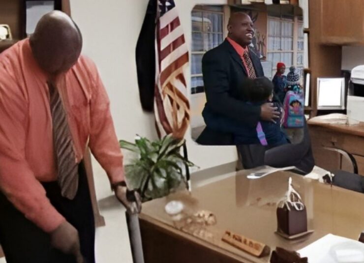 De conserje a director de su escuela, un hombre dedicó 27 años a la misma institución