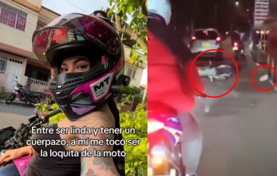 Fallece influencer en accidente vial mientras manejaba su moto