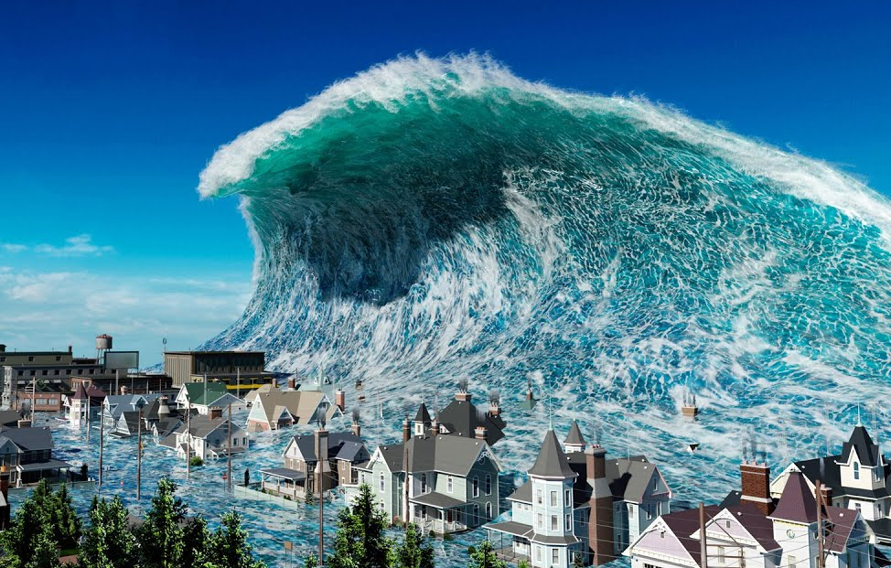 Se observa un Tsunami desde el espacio y arroja una gran cantidad de datos