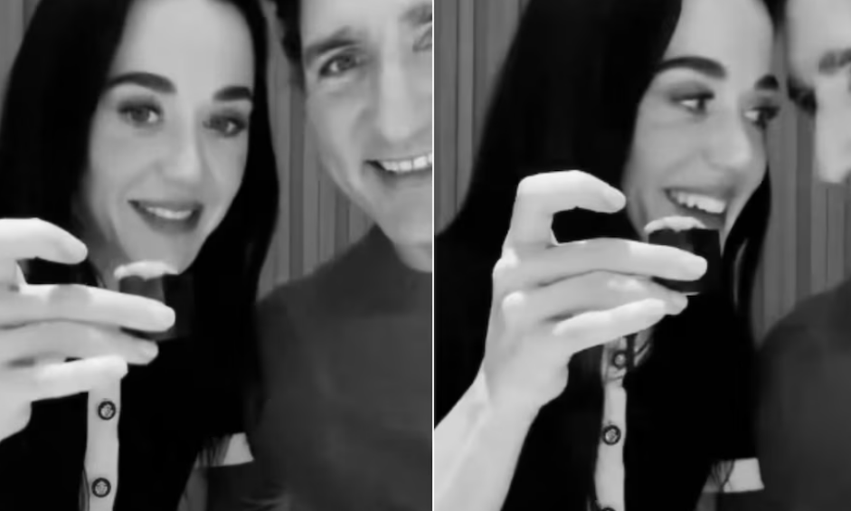 Katy Perry sube por primera vez foto con Trudeau durante un viaje a Japón