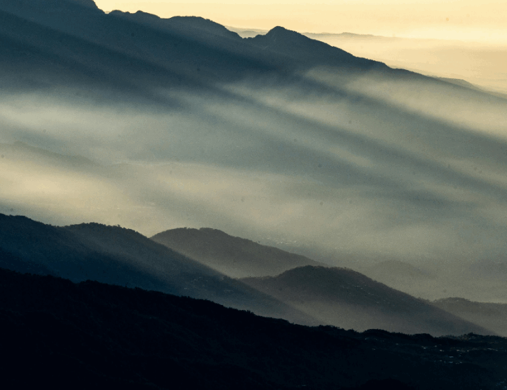 Una niebla de radiación llega a California, específicamente al Central de California bajo