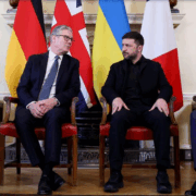 Potencias europeas respaldan a Zelensky en su guerra contra Rusia