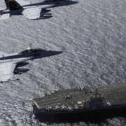 Dos aviones de combate de EEUU sobrevuelan el Golfo de Venezuela