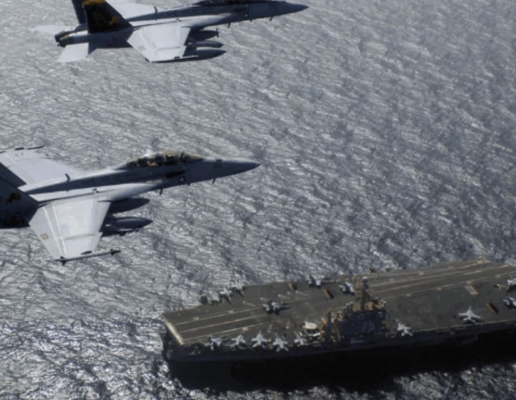 Dos aviones de combate de EEUU sobrevuelan el Golfo de Venezuela