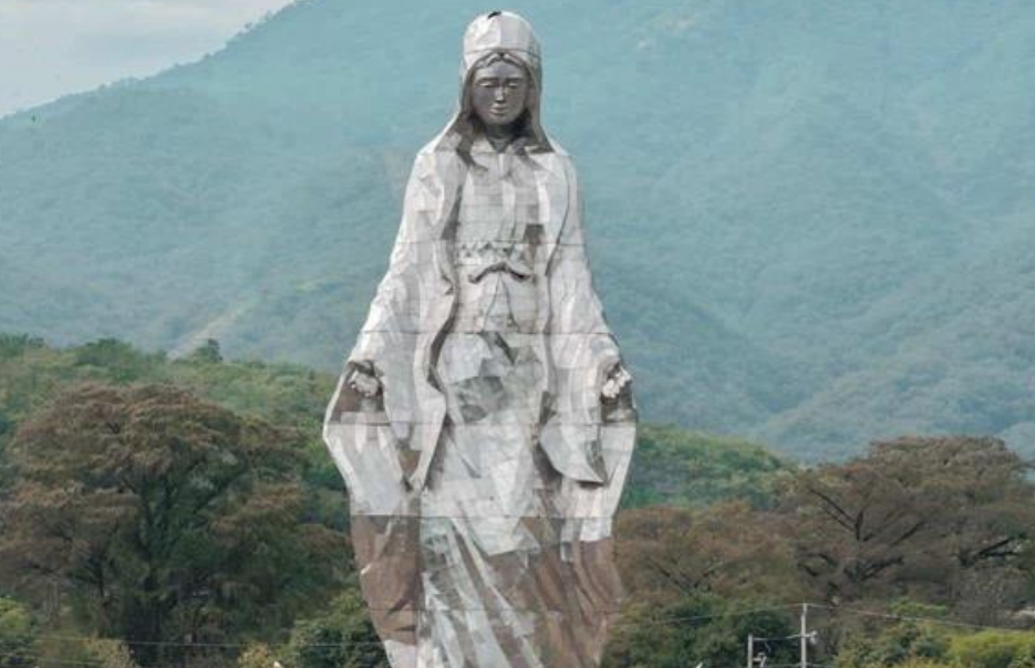 Alistan inauguración de la escultura de la Virgen de la Misericordia en Tamaulipas