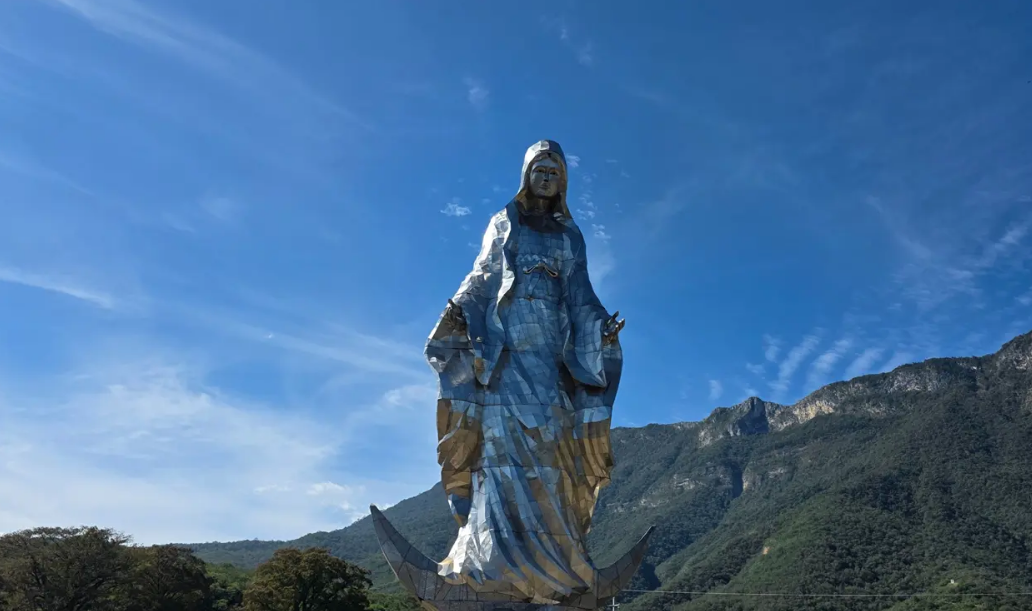 Escultura de la Virgen de la Misericordia en Tamaulipas: detalles clave