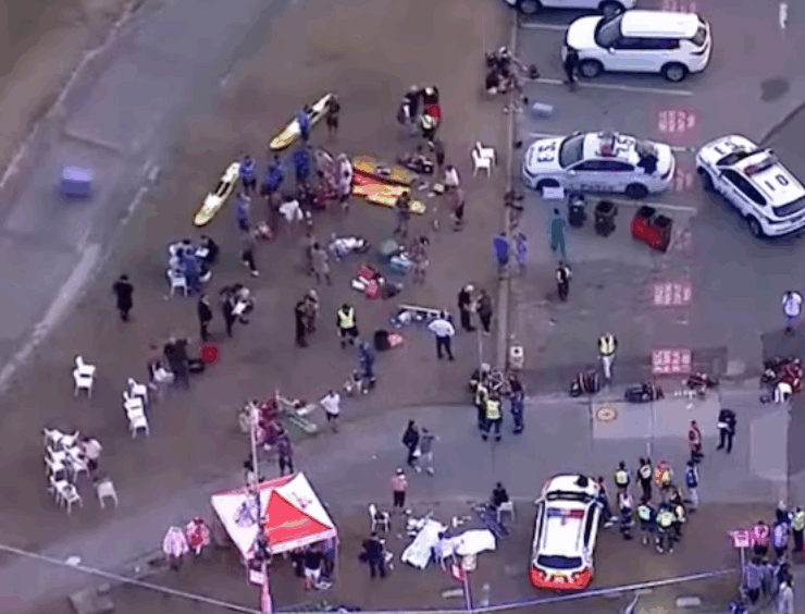 Civil desarmó a uno de los tiradores de Australia frustrando una ataque armado