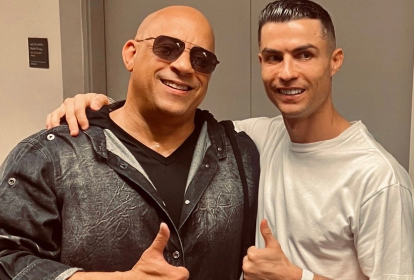 Cristiano Ronaldo llegará a "Rápidos Y Furiosos", la foto que sorprendió a todos