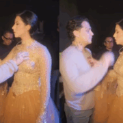 Ángela Aguilar le grita a Nodal en pleno concierto y él reacciona